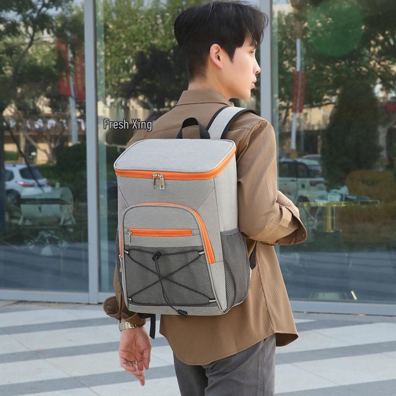 Large Capacity Insulated Travel Backpack for Outdoor Sports and Camping