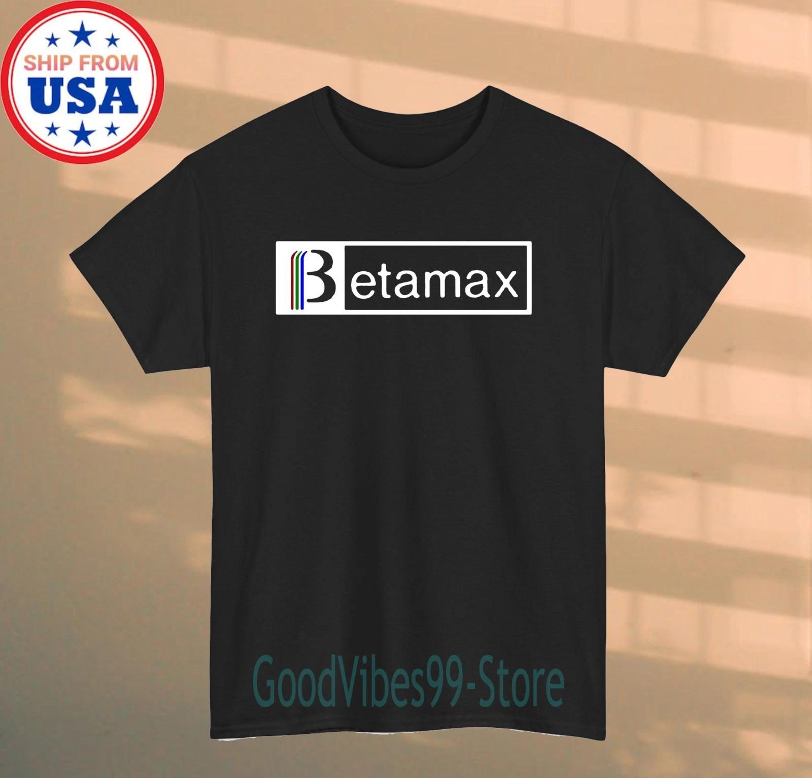 BETAMAX retro 70s Men s Black Size S-5XL M