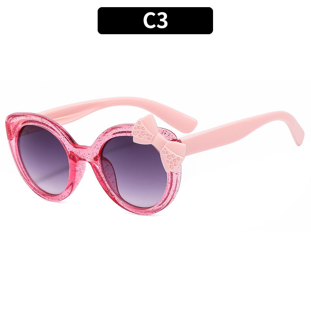 Girls Boys Cute Animal Cartoon Ears Sunglasses Outdoor Sun Protection Children Lovely Vintage Sunglasses Protection Classic Kids
