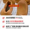 Leather Martin Boots Women's 2025 Winter New Thick Heel Versatile Big Yellow Boots Women's Platform Short Boots Casual Two Wear Women's Boots