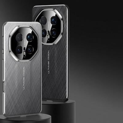 Premium Złoto-Srebrne Brocode Wegańska Skórzana Kabura Do Honor Magic 7 8 Pro Galwanizowana Pokrywa Z Wycięciem Na Obiektyw Aparatu Ochrona