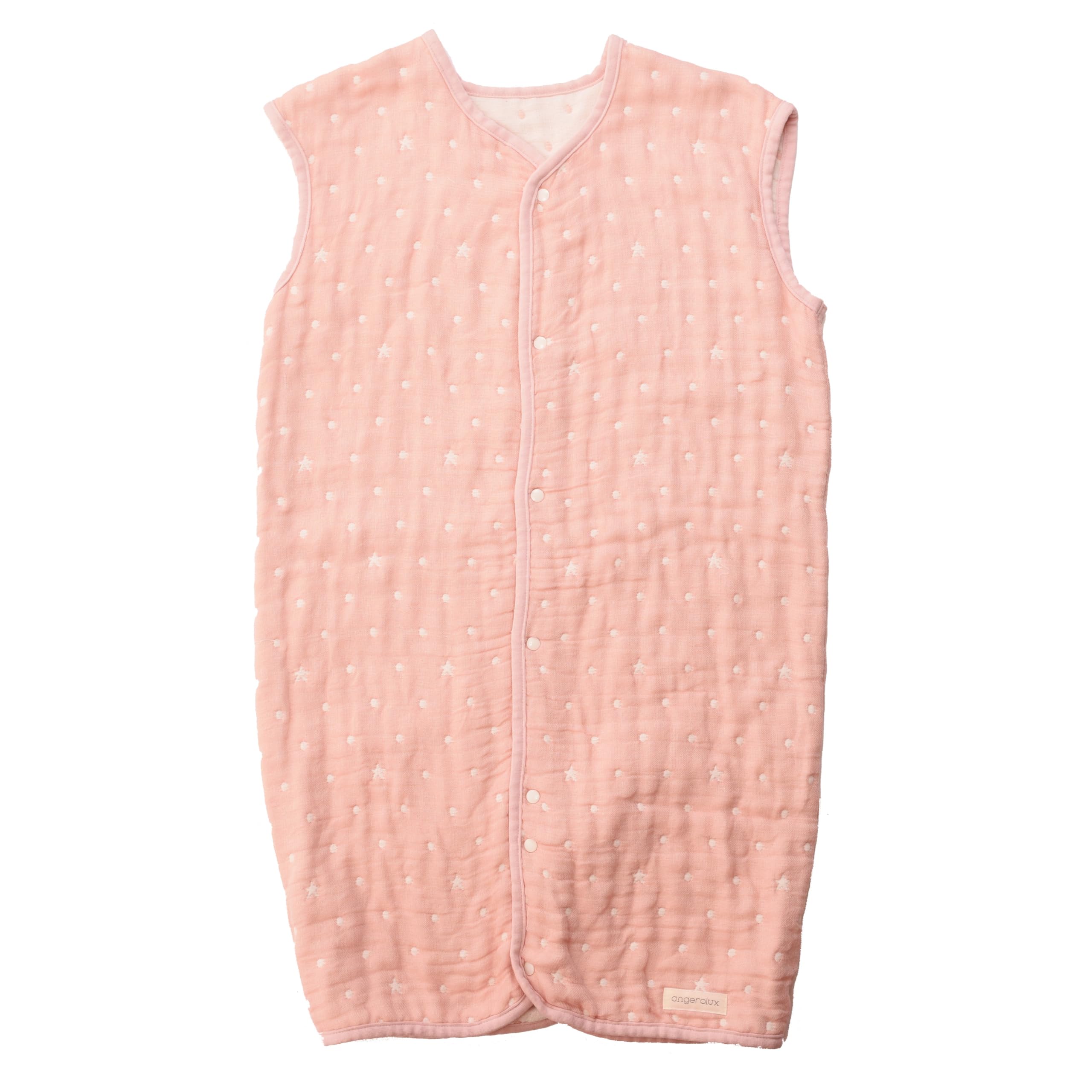 

angerolux for Preventing Colds and Irregular Sleeping Made in Pale Year-Round Sleeper, Breathable, 6-Layer Gauze, 2-Way, Positions, Autumn/Winter,