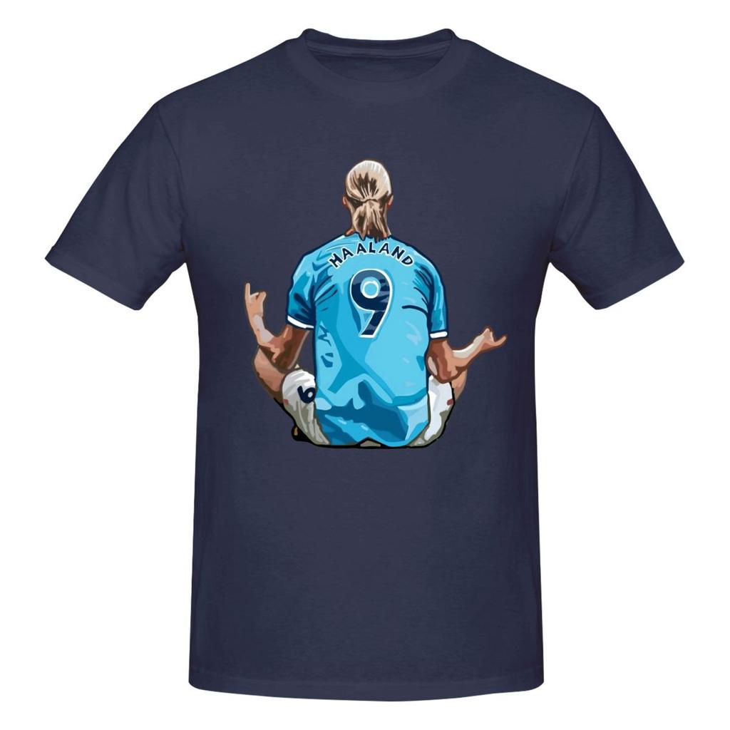 Erling Haaland Vintage T Shirts Graphic Y2k Anime Customized Tshirt For Unisex Wounisex Tops