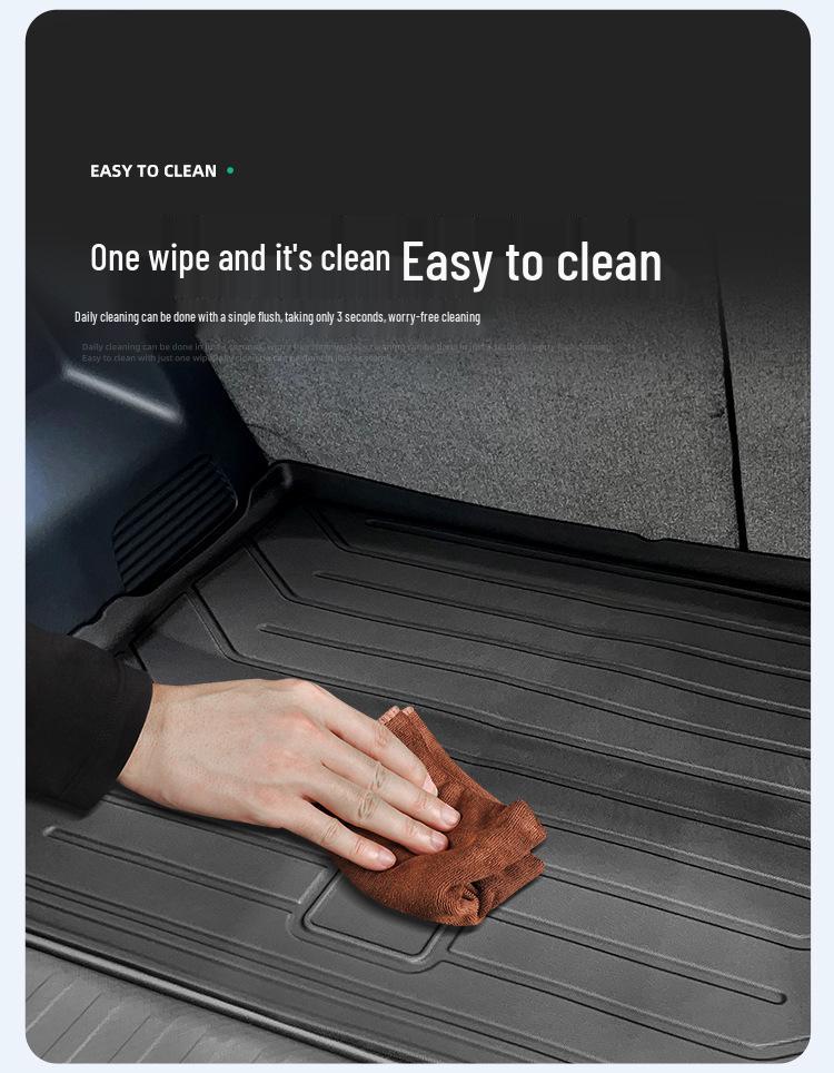 Eco-Friendly TPE Trunk Mat for Nano 06 - Waterproof & Dirt-Resistant.