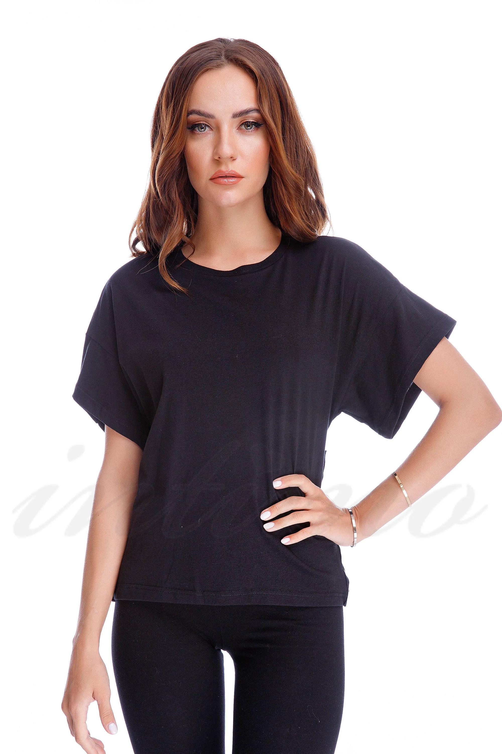 

Футболка Jadea (72026) 40/42(XS/S) прозорий колір чорний