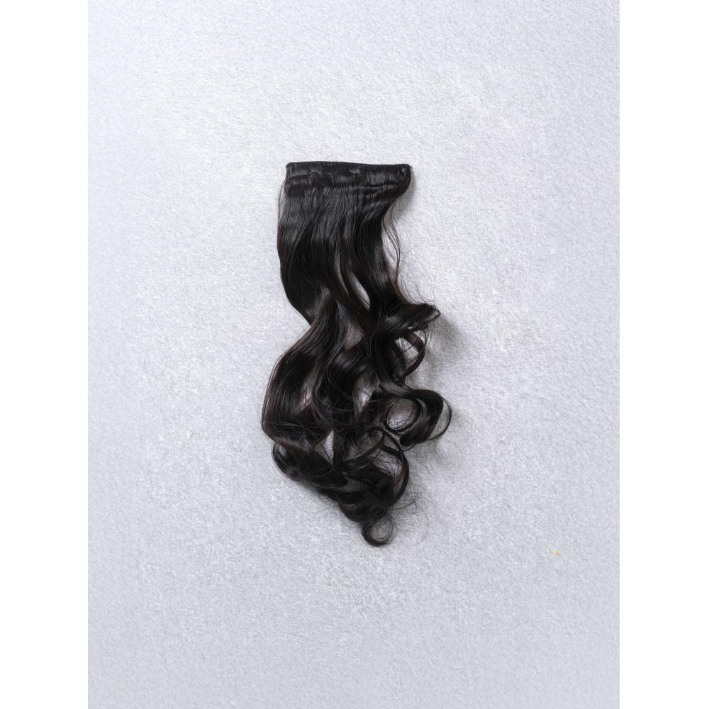 Daiso Příčesek 3 sponky hnědý