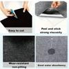 10pcs /set 11.81 inch DIY self-adhesive tile carpet, PVC backing anti slip floor mat, suitable for living room,home decoration