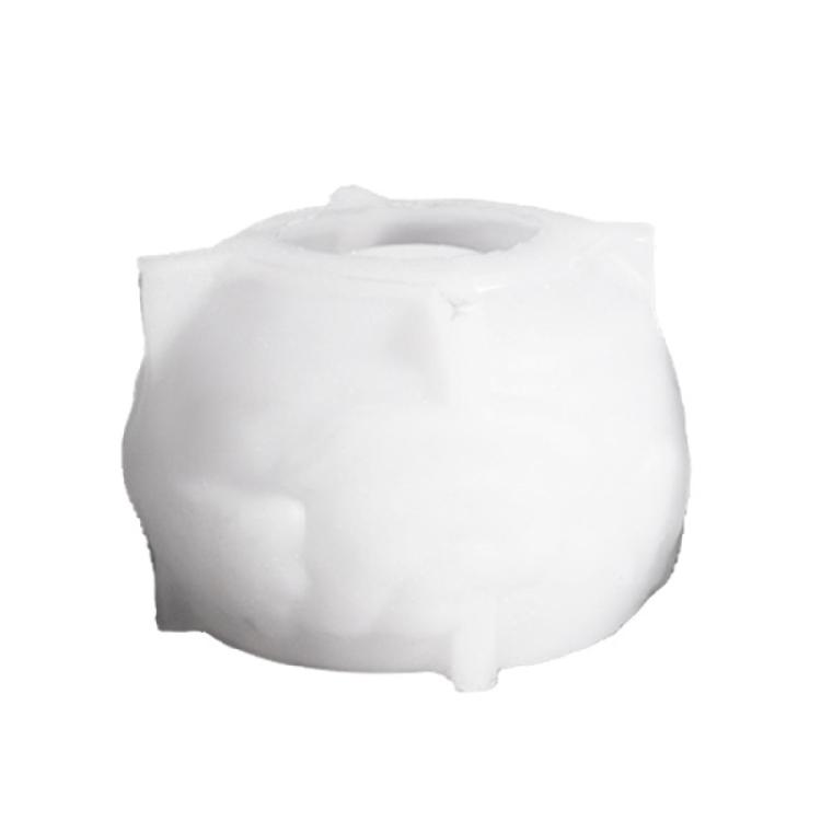 Christmas Santa Flowerpot Silicone Molds Easy Demolding Dishwasher Safe For Making Soap Chocolate Holiday Resin Craft