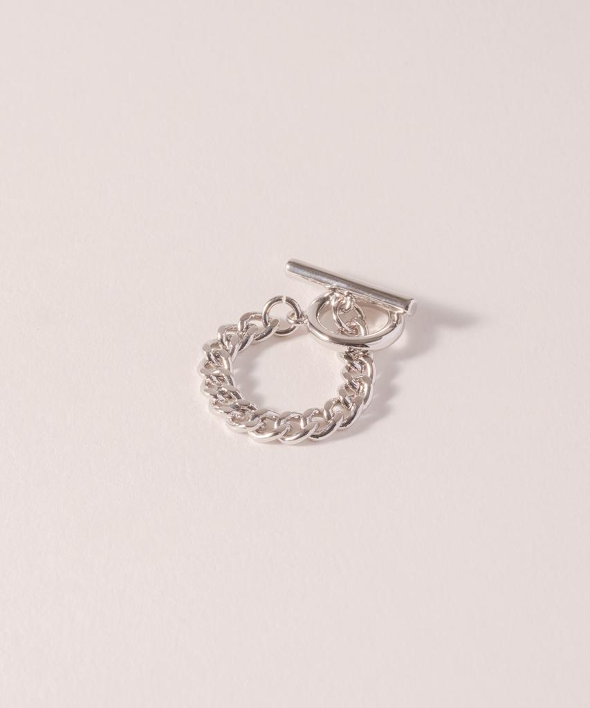 Novice Tokyo Mantel Chain Ring / Silver