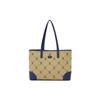 New MLB Polyester Blended Cotton Tote Bag Handbag Shoulder Bag Backpack Regular Unisex Khaki 3AORL014N-43BGL