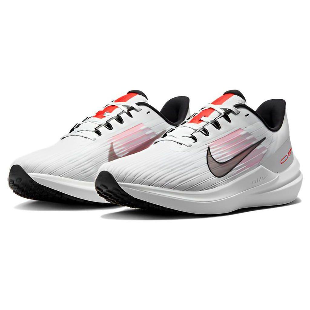 Nike Air Winflo 9 Photon Dust Red Men Sneakers White Platinum-Tint Black DD6203-009