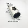 Universal Tailpipe Exhaust Pipe for Toyota, Honda, Highlander, CRV, Sportage, RAV4, Tiggo 7, Tiggo 5x