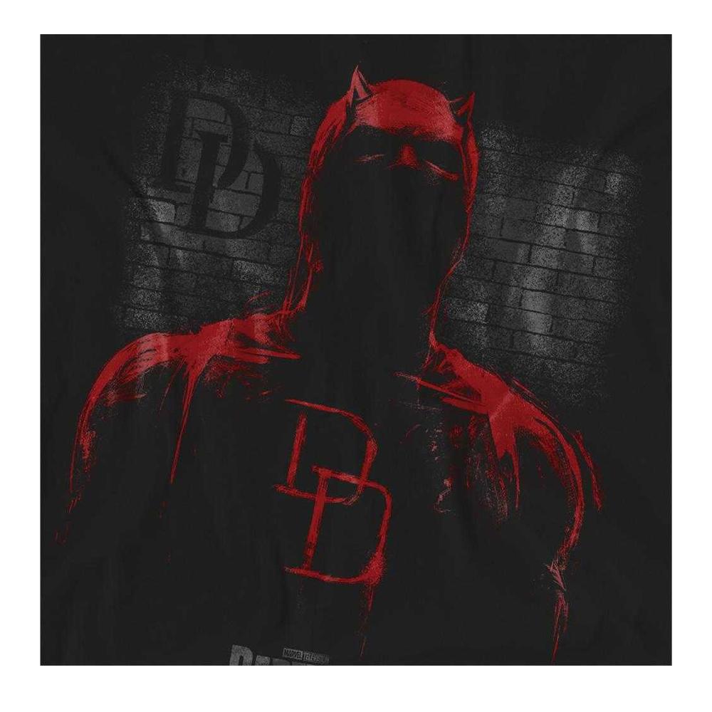 Daredevil Womens/Ladies Man Without Fear Paint T-Shirt