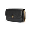 Tory Burch Robinson Chain Leather Wallet Women wallet Black 82946-001