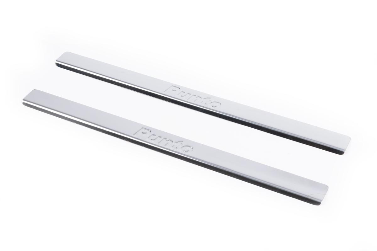 

Door sills Carmos V2 (2 pcs., stainless steel) for Fiat Punto Grande/EVO 2006-2018