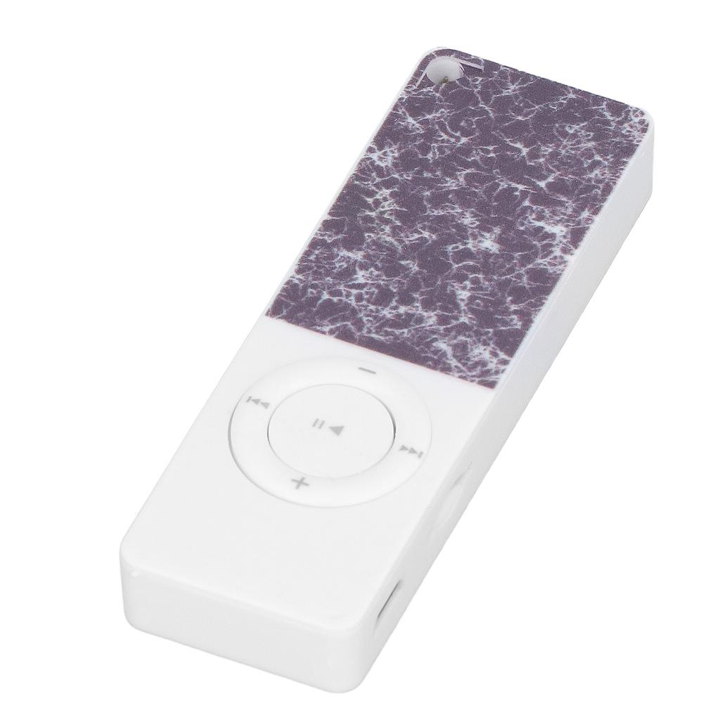 MP3 Player Slim Classic Multifunction HiFi Lossless Sound Music Player Supports Up To 64GB Black