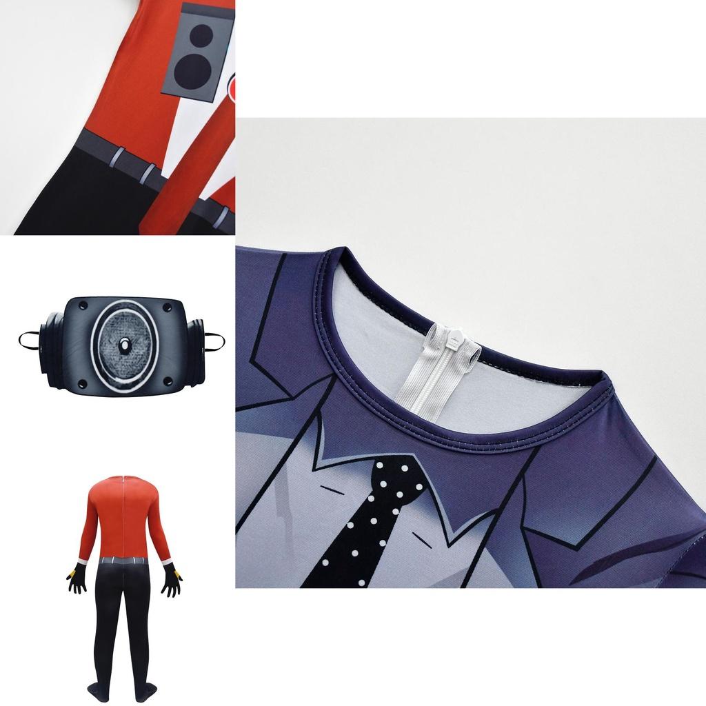 Ny Ankomst Tegneserie TV Toalettmann Cosplay Bodydrakt For Barn 4713