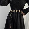 Metal Luxe Vintage Waist Chain For Women With Beautiful Decorative Elements And Stylish Colors
