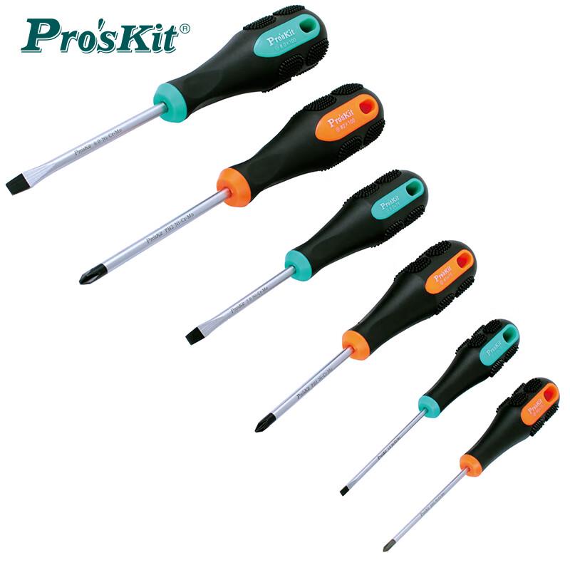 Pro sKit SD-2301 6-Piece Dual-Color Screwdriver Set