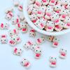 20Pcs New Cute Mini Kawaii Cartoon Kitten Flat Back Resin Cabochons Scrapbook Diy Party Hairpin Accessories Craft A128