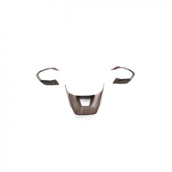 Wood Grain Car Steering Wheel Decor Cover Trim For Lexus RX350 350h RX500h 2023