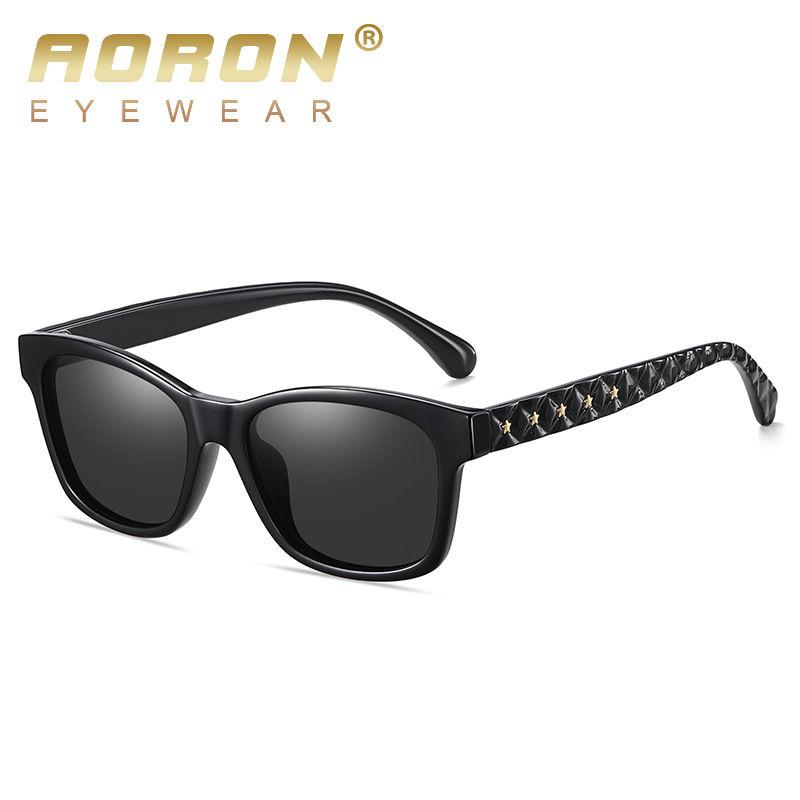 aoron Creative Design Frame Photochromic Polarized Sunglasses for Men Women Fashion Sport Driving Fishing Glasses