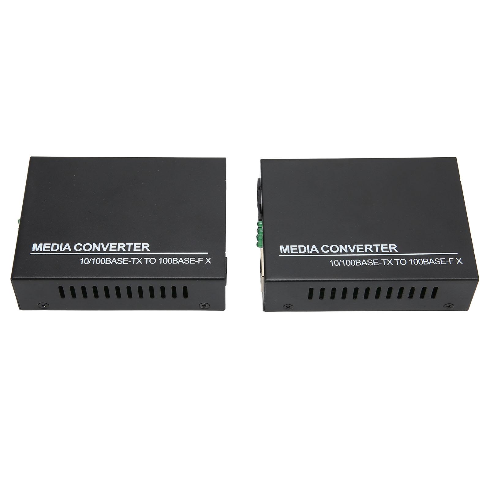 

Медиаконвертер Оптический Ethernet Медиаконвертеры Одномодовый 10 100Base TX в 100Base FX RJ45 в