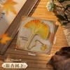 Vintage Leaf Shape Metal Bookmark Exquisite Cultural Creative Stationery Gift