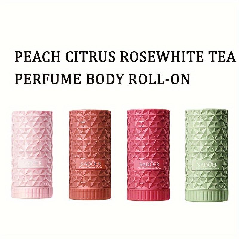 SADORER Adult Honey Peach Body Perfume Beads - Deodorizing & Long-Lasting Fragrance, Summer Underarm Deodorization, Odor Control for Men & Women