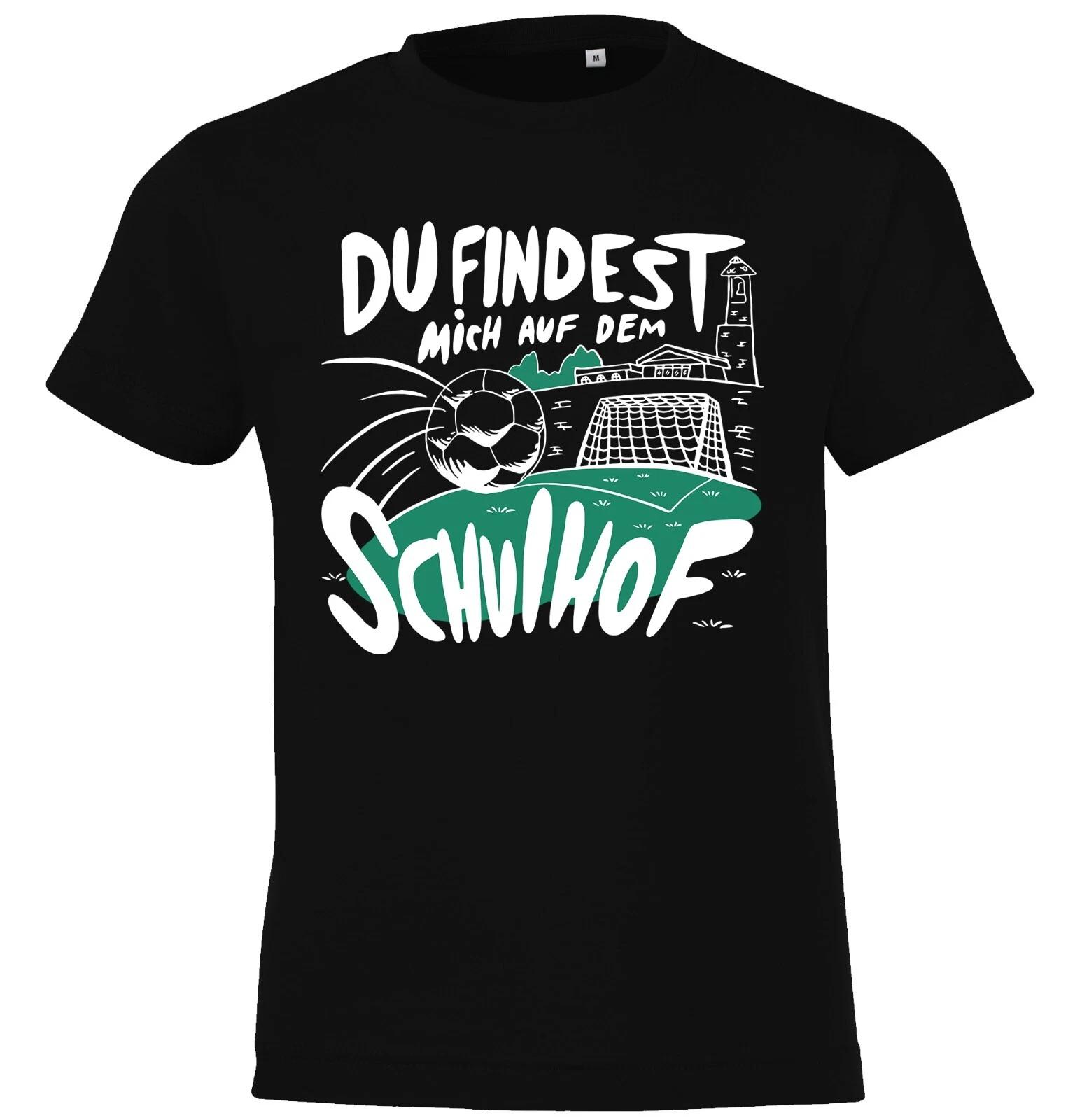 Youth Designz Schoolyard Football Kids kids boys T-Shirt Print Logo Slogan Sports Training 140