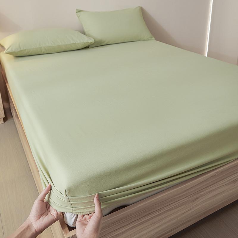 

2024 Новая серия простыней из хлопка однотонного цвета с эффектом шлифовки Pair of Pillowcases