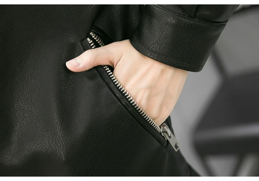 Women's Long-term, Large Stock PU Leather Jacket, Short Style, 2026 Haining Collection