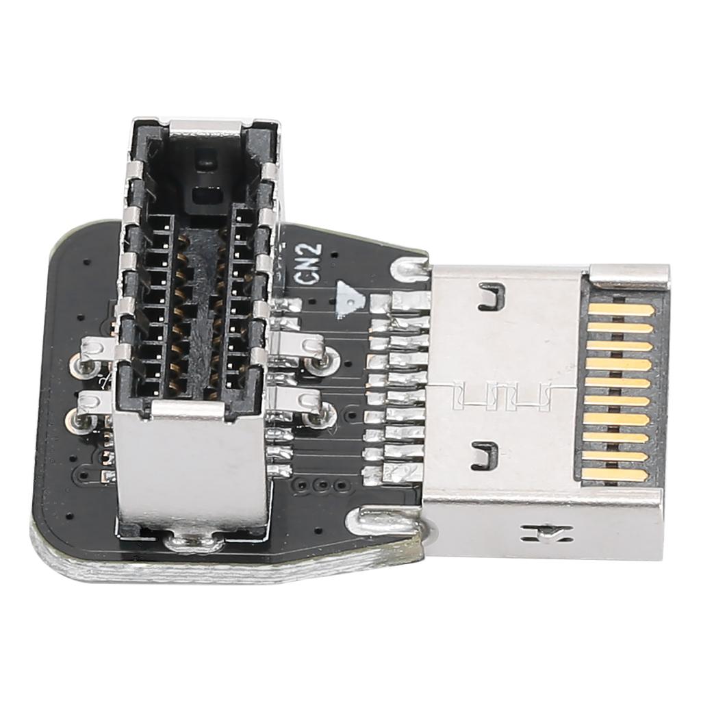 Przedni adapter TYPEE Nagłówek Płyta główna PC USB3.1 10G Kolanko kierunkowe 90 stopni Konwerter PH74B
