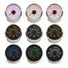 ELING Waterproof 52mm 2 Inch Oil Temperature Gauge 50-150℃ with 8 Colors Backlight 9-32V for Marine Car Boat Yacht