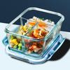 Chuangde Divided Glass Meal Prep Container