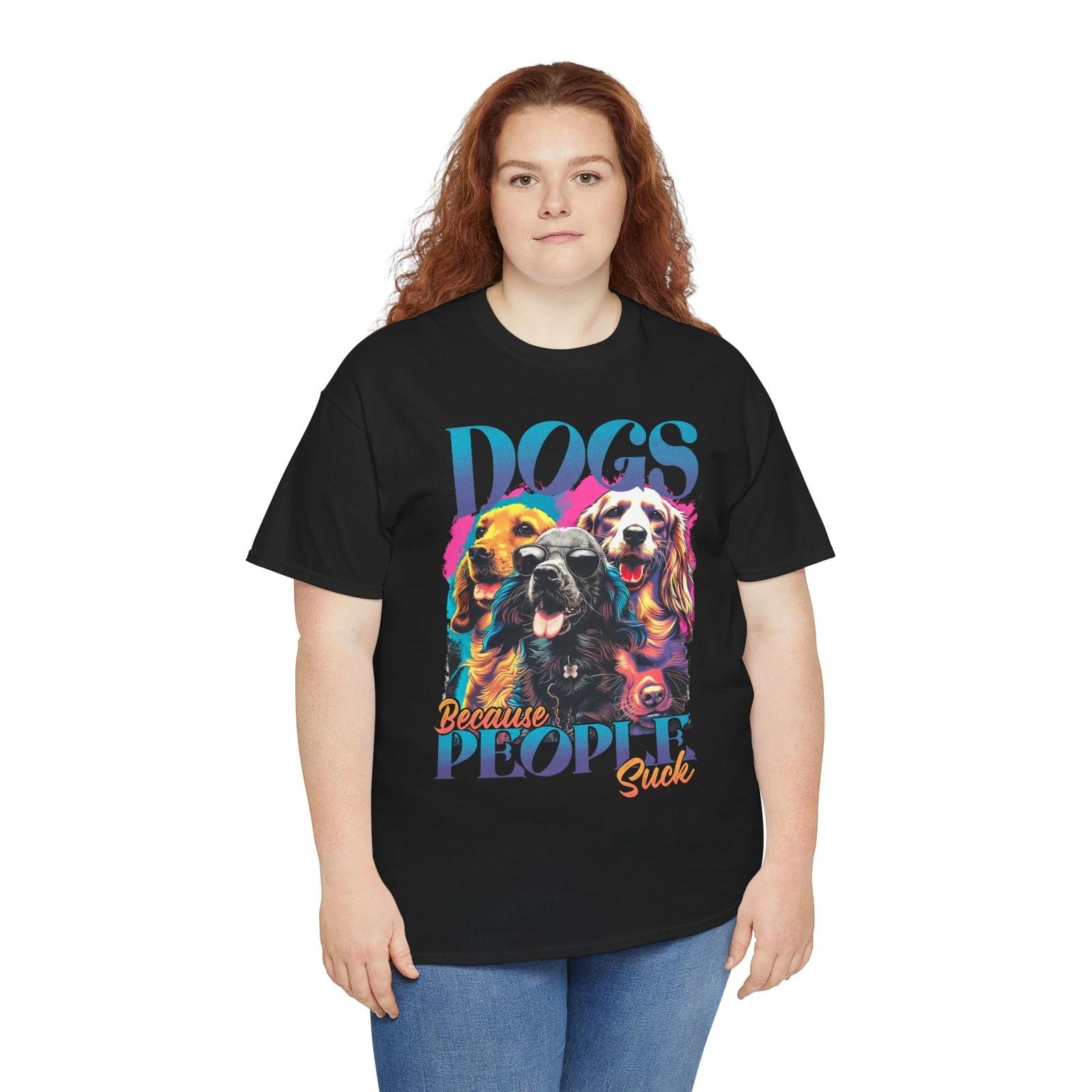 

Proud Dog Parent T-Shirt – Funny Puppy Lover Paw Print Graphic Tee L