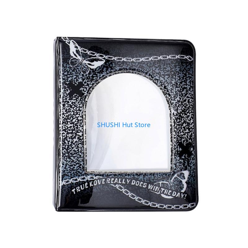 Hollow Photocard Holder 3 Inch Mini Photo Album Kpop Photo Card Holder Book D57B