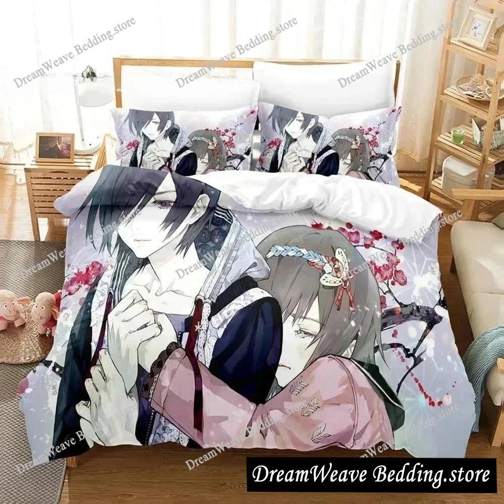 3D Print Anime Bed Sheet Set Tokyo Ghoul Bedding Set Single Twin Full Queen King Size Bed Set Aldult Kid Bedroom Quilt Cover963