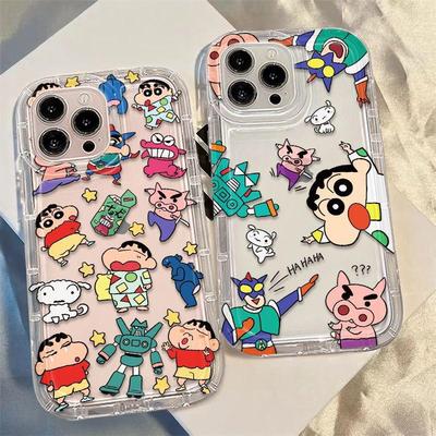 "Xiaoxin Cartoon Anti-Fall Airbag Case for iPhone 14/13Pro/12/11/XSMax/8"