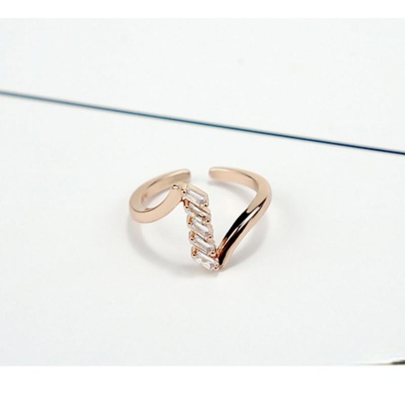 

Классическое кольцо Lindon из медного сплава с цирконием, женские ювелирные изделия, свадебный подарок для вечеринки