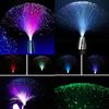 Led Color Changing Fiber Optic Fountain Night Light Lamp Home Decoration Luminous Toys
