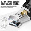 Toenail Clippers for Thick Toenails, Nail Clippers for Men with Wide Jaw Opening, Heavy Duty Ingrown Toe Nail Clippers with Long Handle for Seniors,