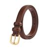 Korean Fashion Simple Belt Women's Belt Imitation Leather Belt Belt Versatile Multi-color Celeb O3Z9