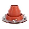 Tent Stove Jack Kit High Temp Silicone Pipe Boot Flashing Roof Flue Kit Compatible with Triple Wall