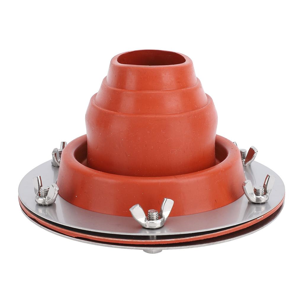 Tent Stove Jack Kit High Temp Silicone Pipe Boot Flashing Roof Flue Kit Compatible with Triple Wall