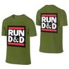 Run D And D Fitted Reversible Tshirt Street Lazy Home Comfort Cotton Tee