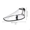 Haircut Shoes Cover Salon Foot Wearproof PVC 1 Pair Durable Clear Barber Hair