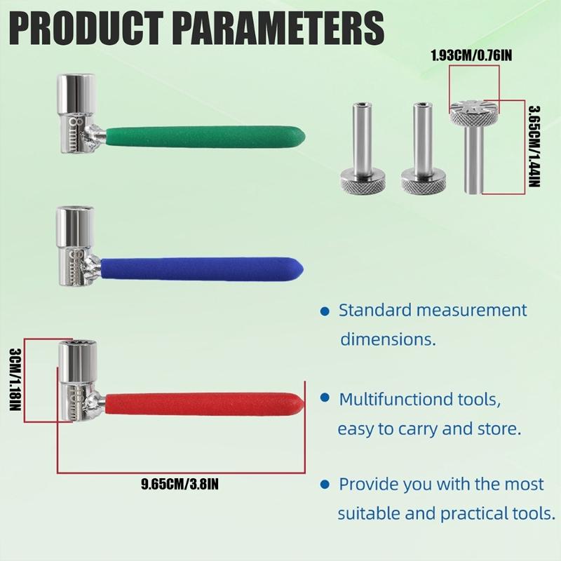 9 In 1 Valves Tappet Adjustment Tool Kit Small Engine Valves Tappet Adjusting Tool For Motorcycle ATVs Dirt Bike