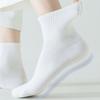 White Black Grey Disposable Stocking Polyester Travel Supplies Socks Disposable Socks  Unisex