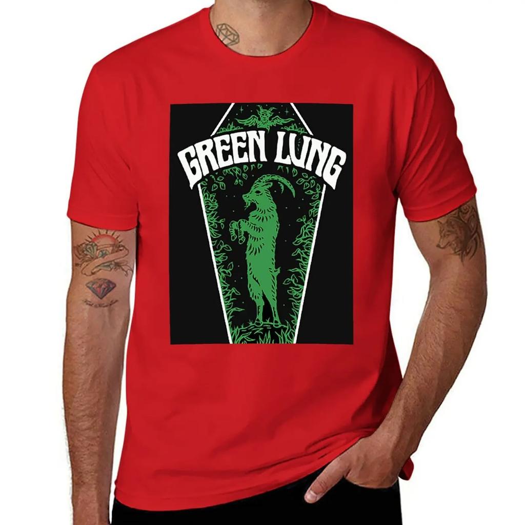 New Green Lung Tshirt Black T Shirts Tops Boys Animal Print Shirt Short Sleeve Tee Unisex